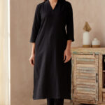 Mehasa Black Kurta For Women